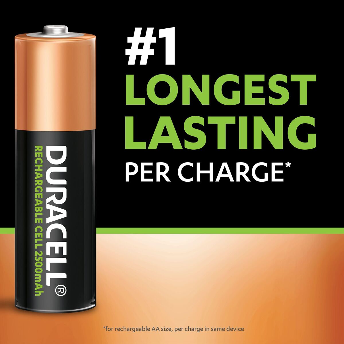 Rechargeable Batteries DURACELL 1,2 V AA