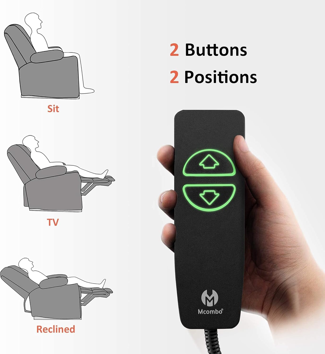 Grey Fabric Electric Recliner Chair With Heat And Vibration