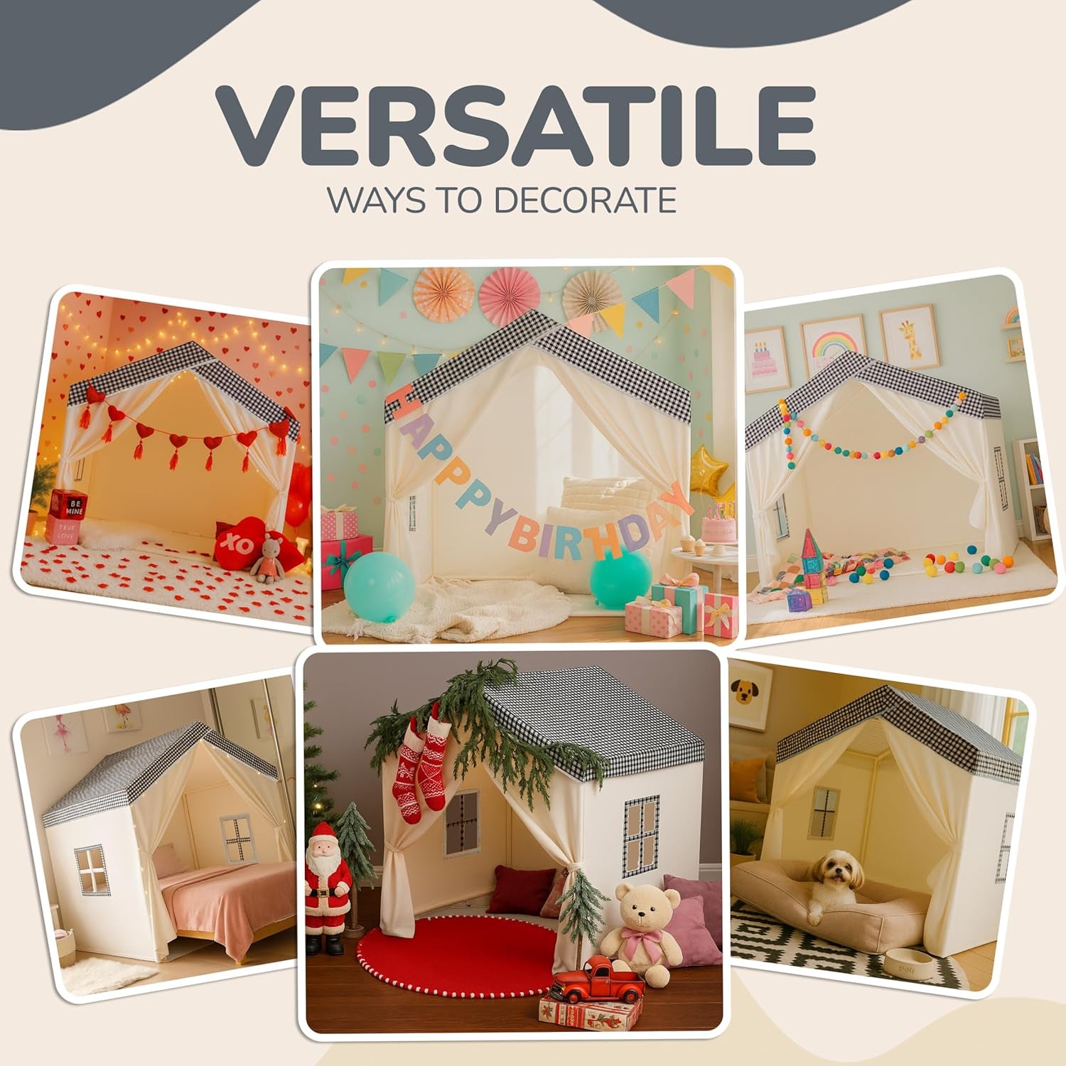 Large Kids All Weather Pro Indoor Outdoor Tent Storage