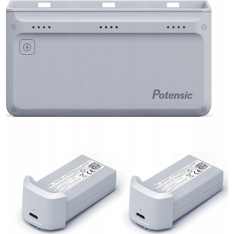 Potensic ATOM Charging Hub with Two Batteries (AT-HUB)