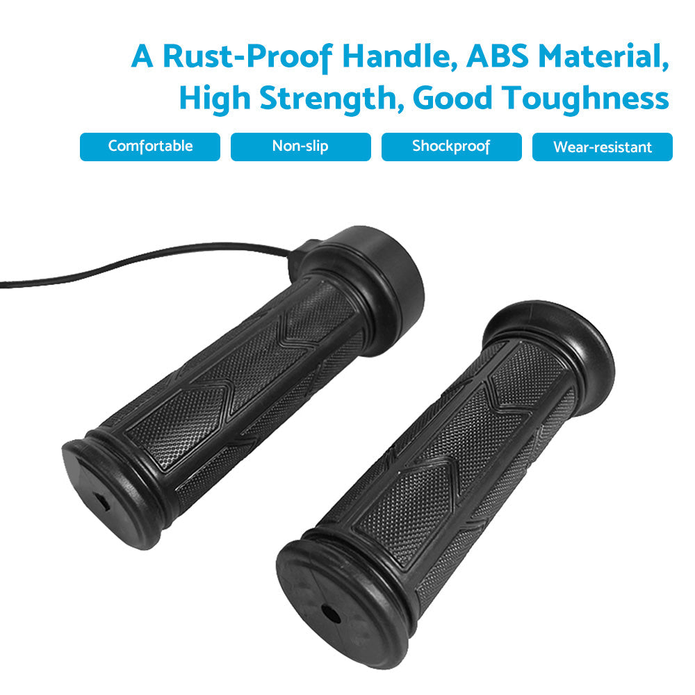 Full Twist Throttle Electric Bike Ebike Right Hand 3Pin Bike Grip Twist Throttle