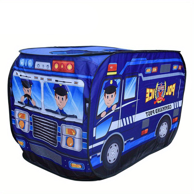 Police Car Play Tent with Sunroof