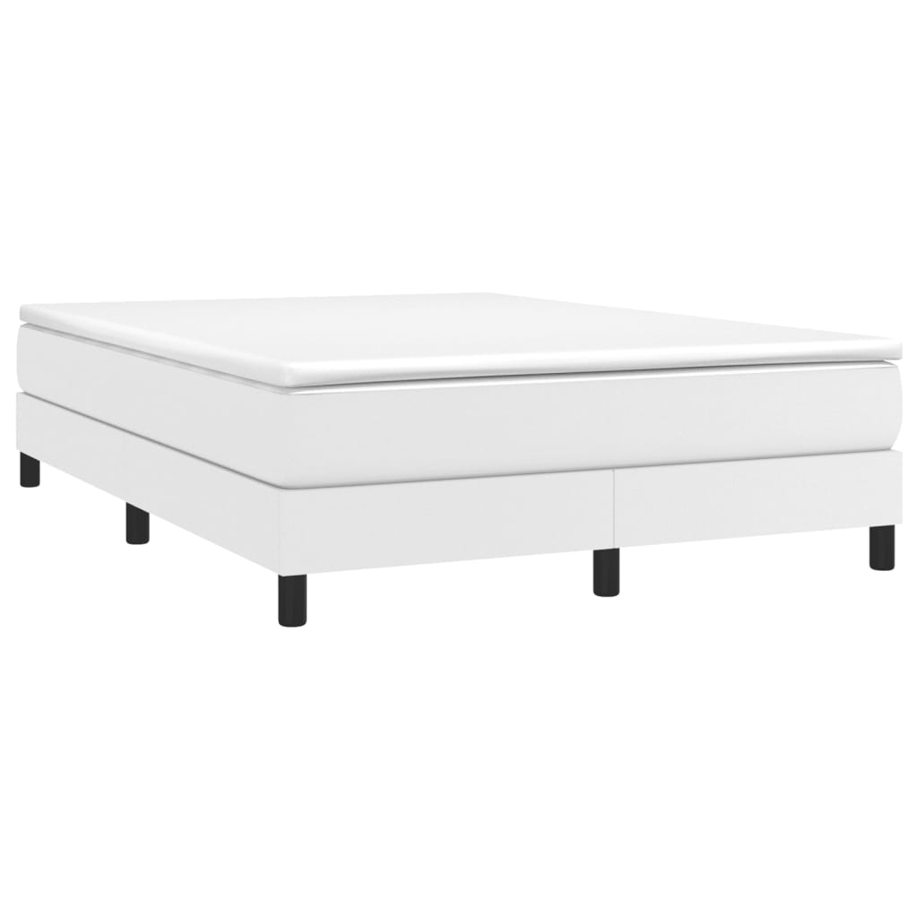 vidaXL Bed Frame Upholstered Mattress Foundation Bedroom Furniture Faux Leather