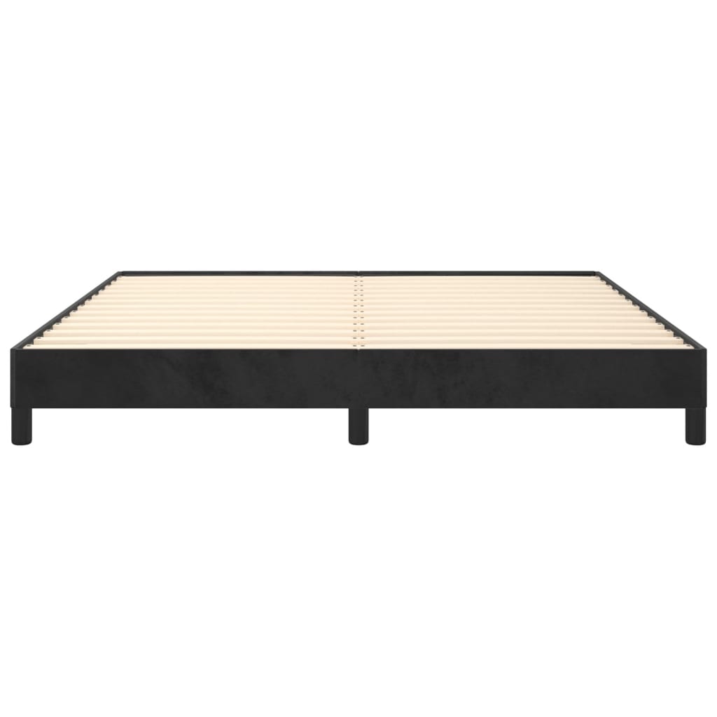 vidaXL Bed Frame Platform Bed Mattress Foundation Bedroom Furniture Velvet