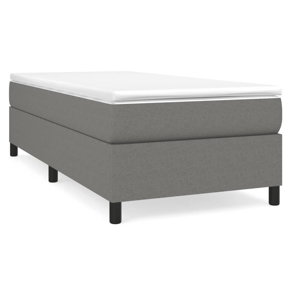 vidaXL Bed Frame Upholstered Mattress Foundation Bedroom Furniture Fabric