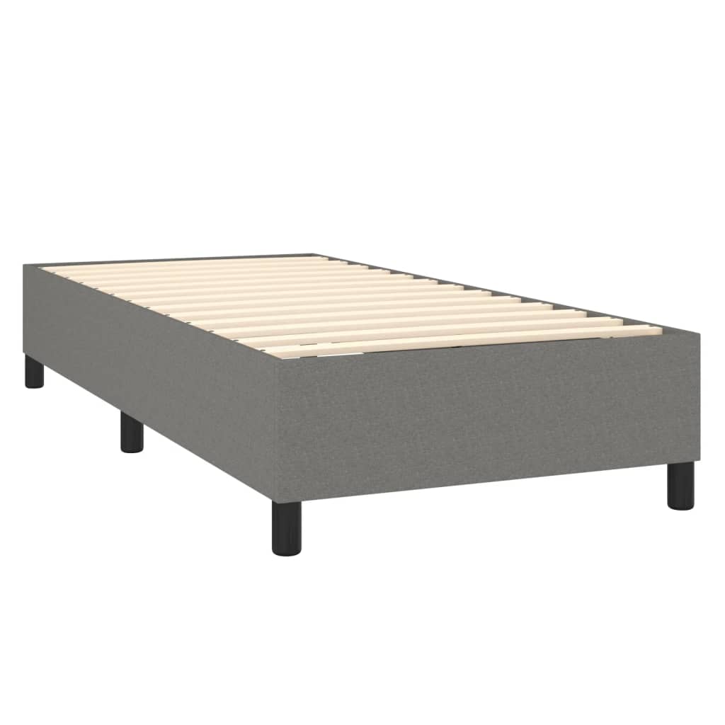 vidaXL Bed Frame Upholstered Mattress Foundation Bedroom Furniture Fabric