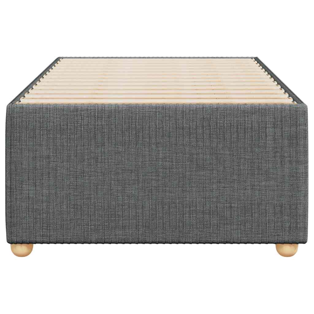 vidaXL Bed Frame Upholstered Box Spring Base Bedroom Furniture Fabric