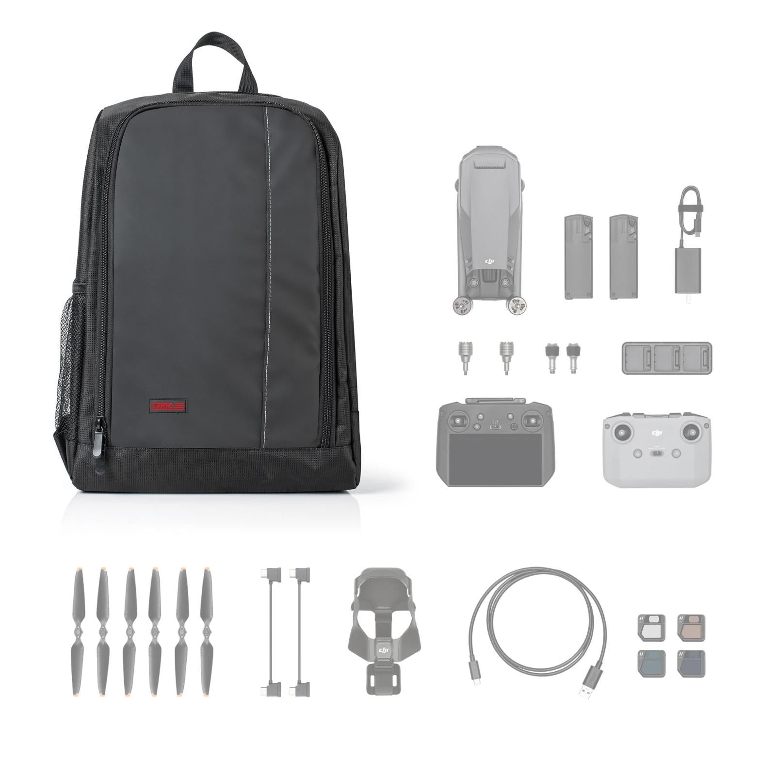 NNEIDS Ultimate Backpack For Drones And Dslr Cameras - Shoulder Decompression