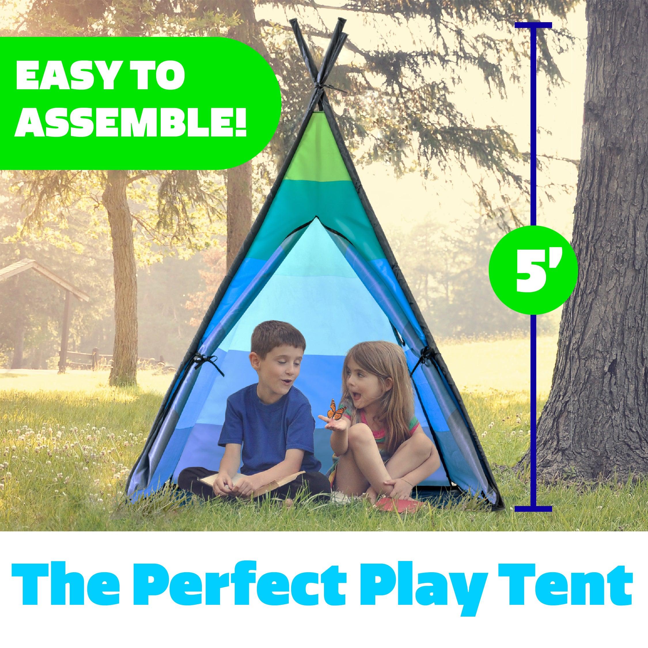 Teepee Tent (Blue)
