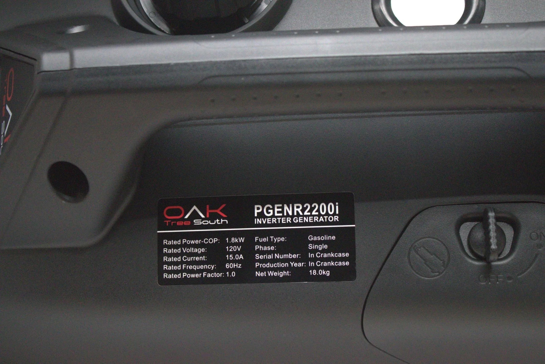 2200 Watt Portable Inverter Generator