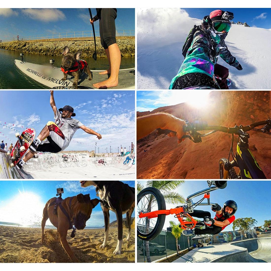 NNEIDS 13-In-1 Cnc Metal Accessories Kit For Action Cameras With Eva Case