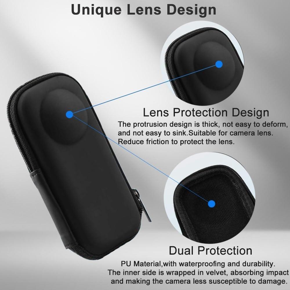 NNEIDS Protective Storage Bag For Insta360 Cameras