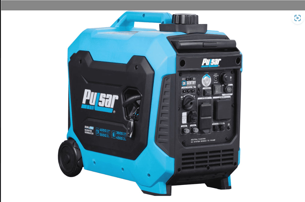 5000-Watt Dual Fuel Portable Generator with CO Sentry