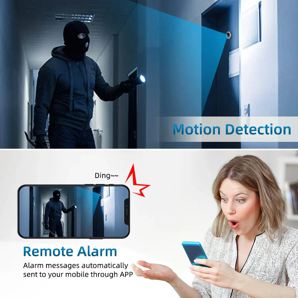 Smart Video Peephole Camera WiFi Door Viewer