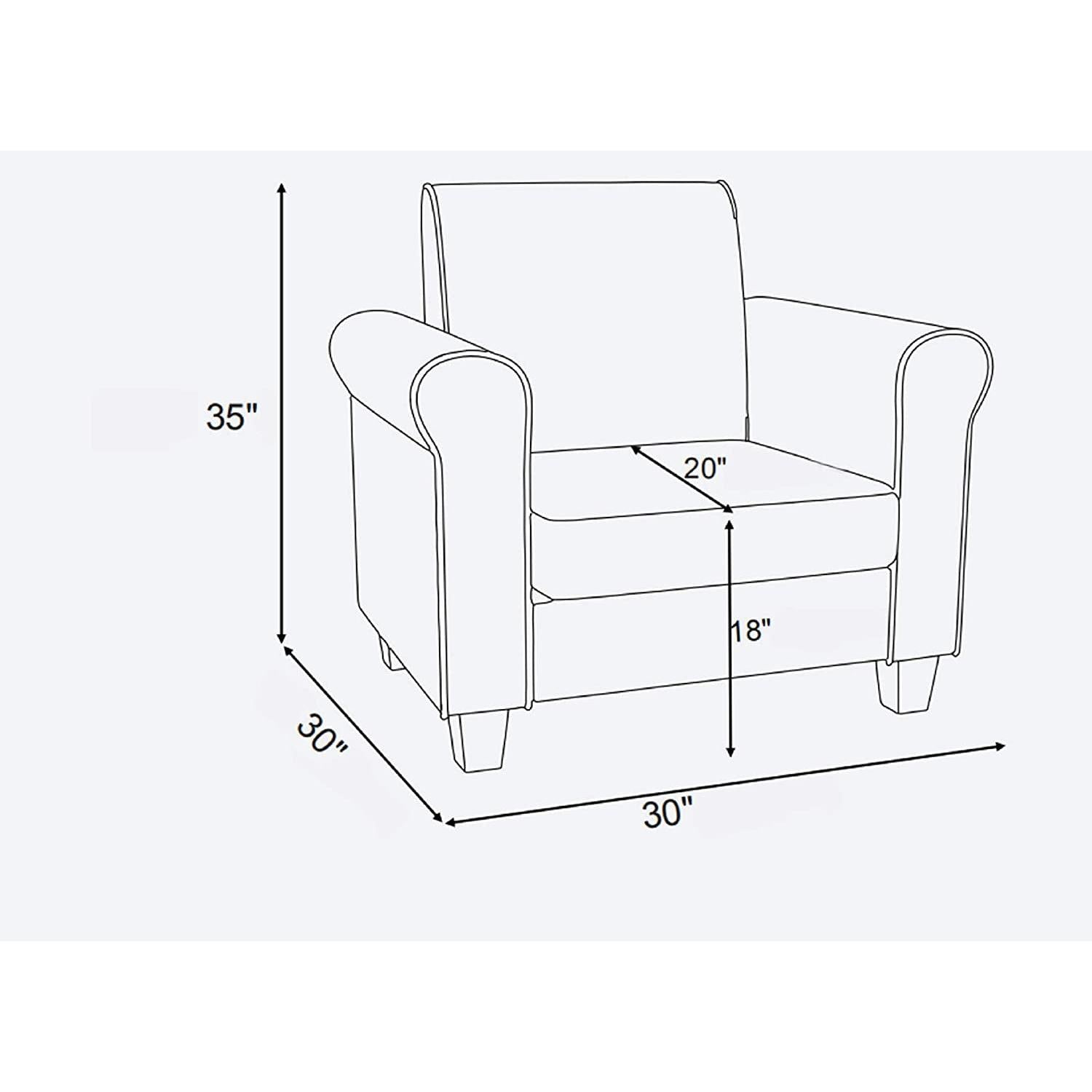 Black Accent Chair Modern Design For Living Room Furniture