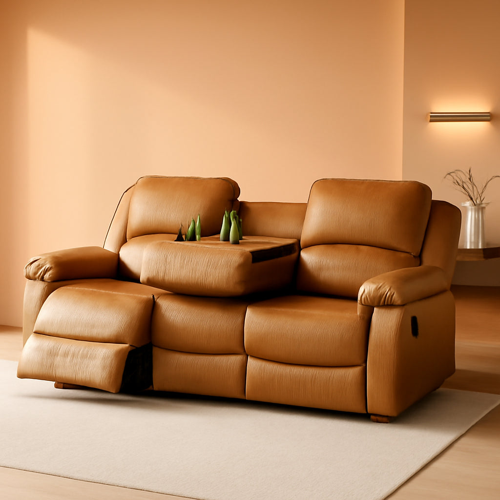 3 Seater Recliner Sofa Modern Living Room Furniture