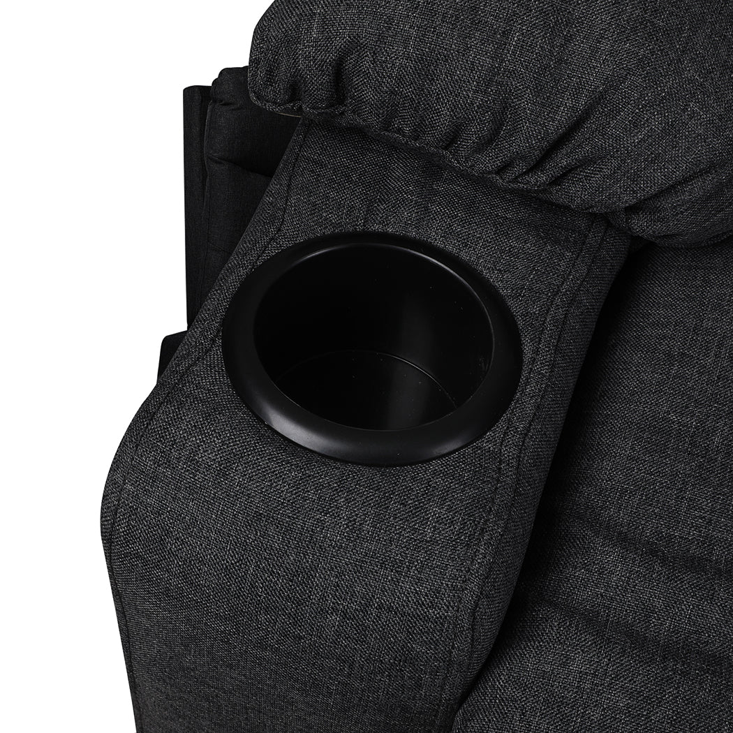 Levede Recliner Chair Electric Lift Black