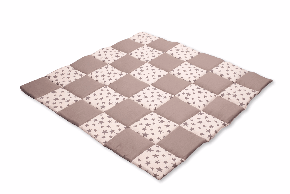 Play Tent and Play Mat / White Stars